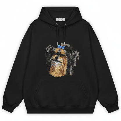Yorkie Cute Dog Hoodie H1013