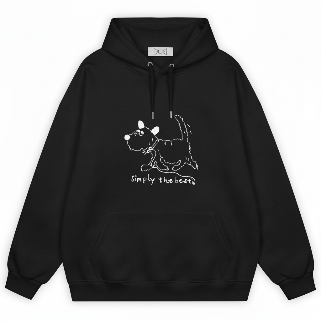 Simply The Best Running Terrier Hoodie H1062