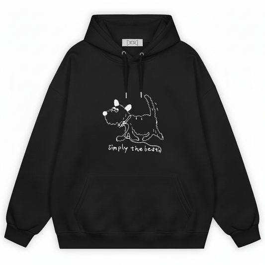 Simply The Best Running Terrier Hoodie H1062