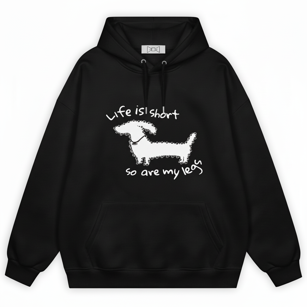Funny Short Legs Dog Hoodie H1018