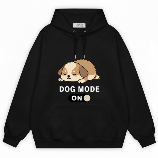 Dog Mode On Sleeping Puppy Funny Hoodie H1081