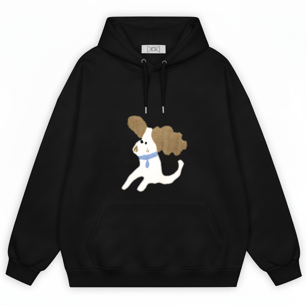 Pixel Art Beagle Puppy Hoodie H1036