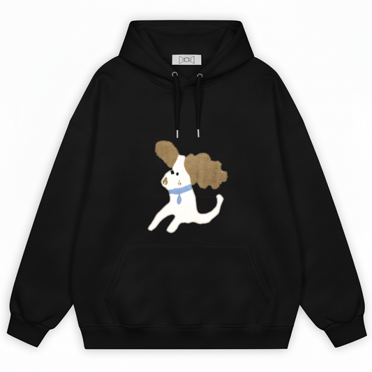 Pixel Art Beagle Puppy Hoodie H1036