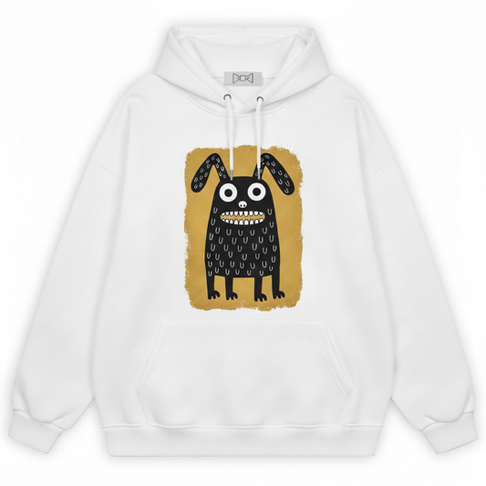 Creepy Cute Monster Bunny Funny Graphic Hoodie H1111
