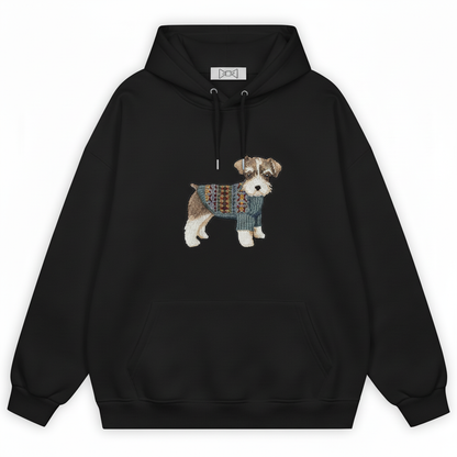 Cocker Spaniel Patchwork Hoodie H1030