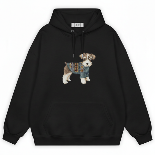 Cocker Spaniel Patchwork Hoodie H1030