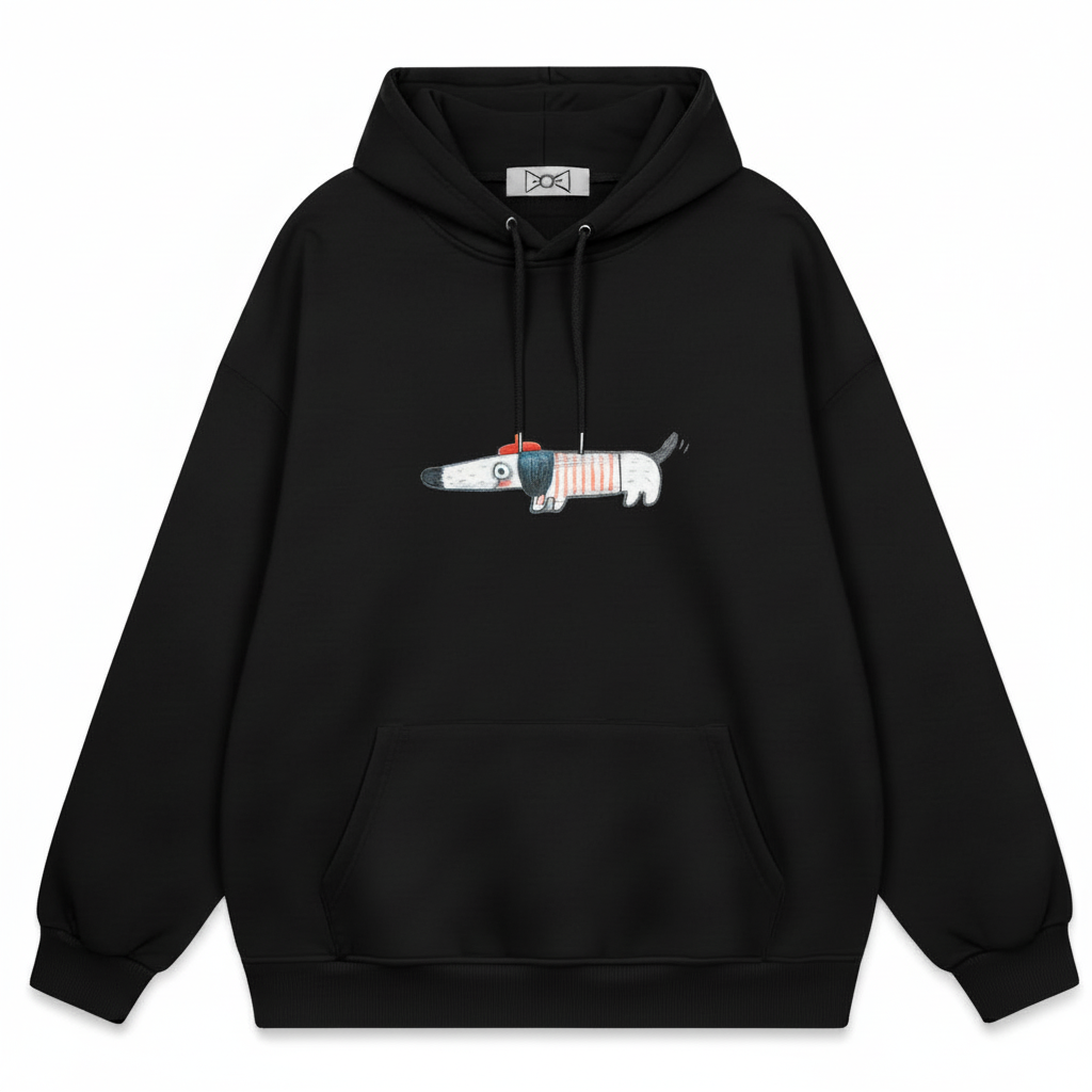 Good Day Dog Graphic Hoodie H1006