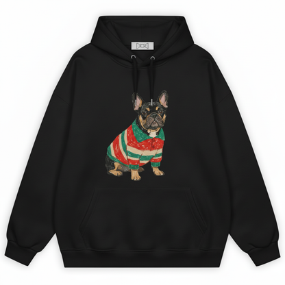 Christmas French Bulldog Hoodie H1025