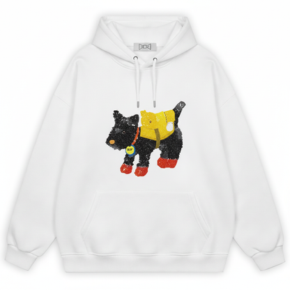Vintage Scottie Dog Hoodie H1020