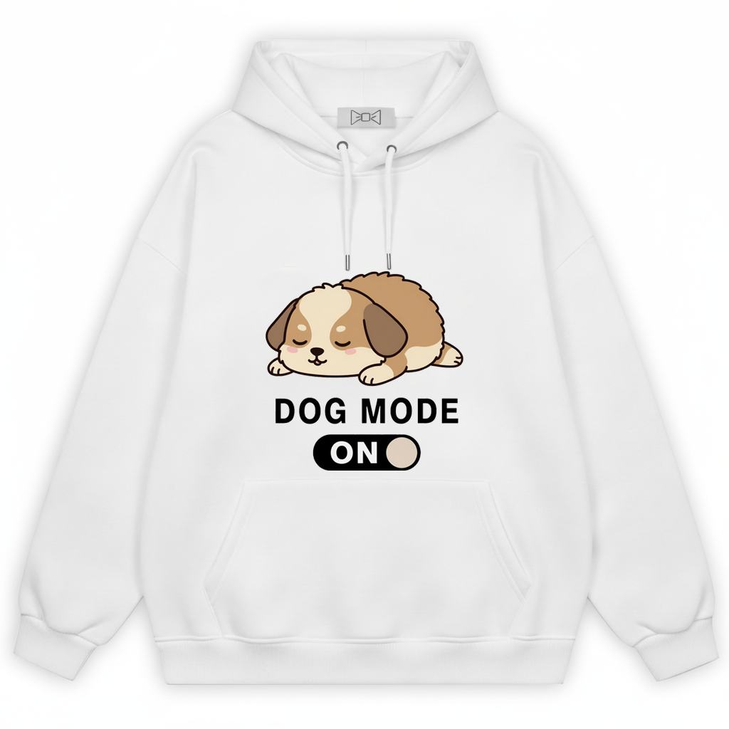 Dog Mode On Sleeping Puppy Funny Hoodie H1081
