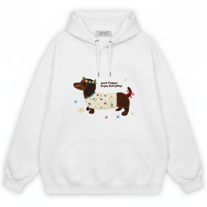Sweater Dachshund Hoodie H1038