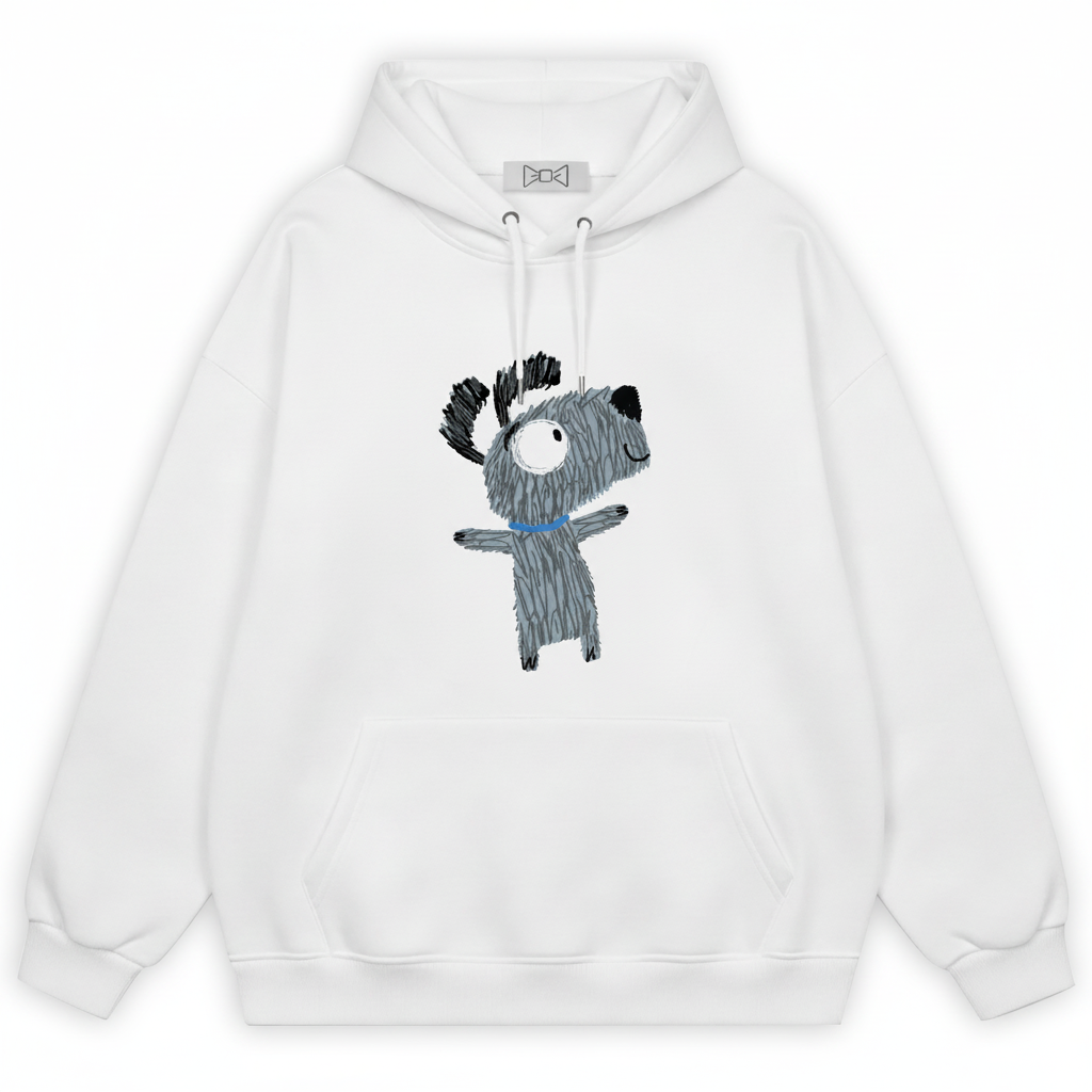 Funny Sketchy Dog Hoodie H1011