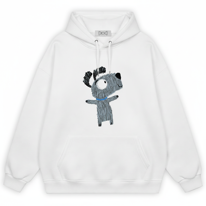 Funny Sketchy Dog Hoodie H1011