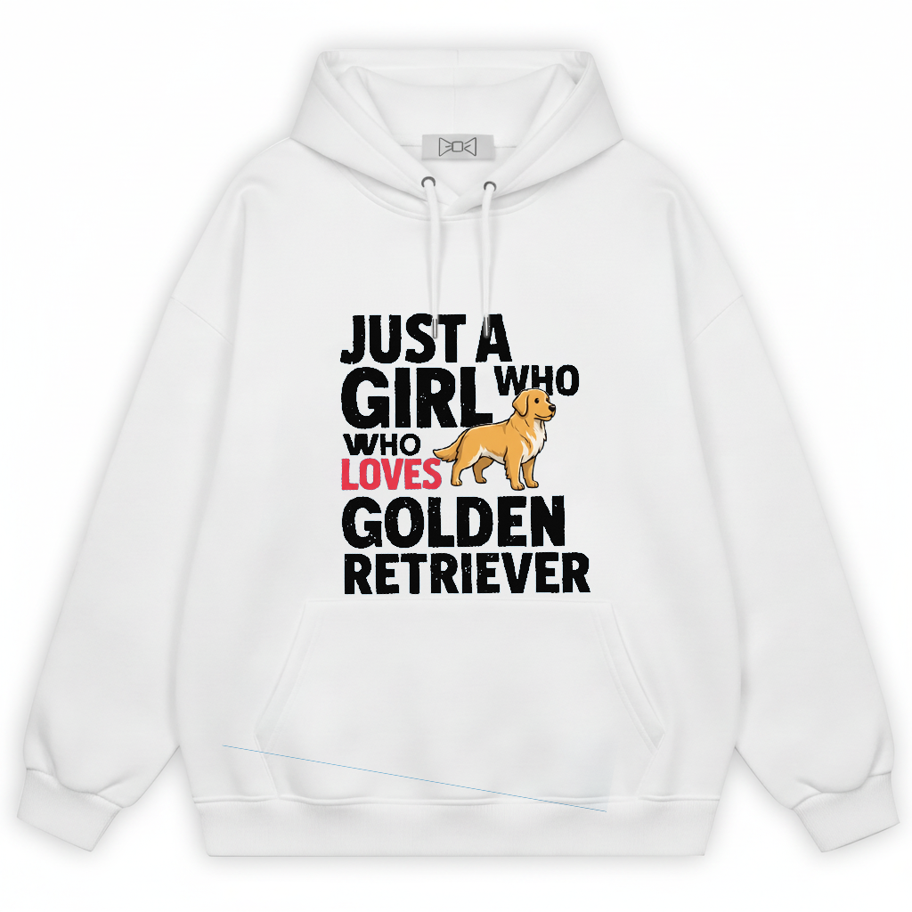 Who Loves Golden Retriever Hoodie H1091