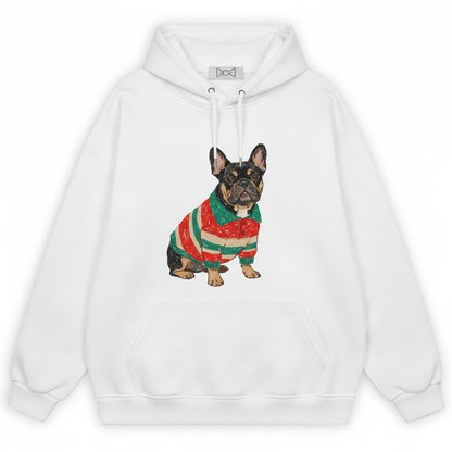 Christmas French Bulldog Hoodie H1025