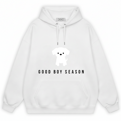 Good Boy Season Puppy Silhouette Hoodie H1080