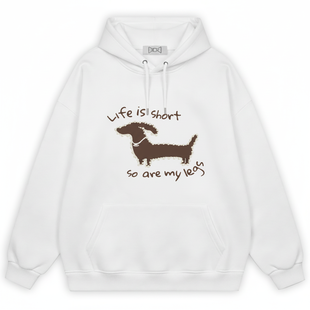 Funny Short Legs Dog Hoodie H1018