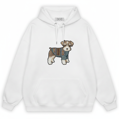 Cocker Spaniel Patchwork Hoodie H1030