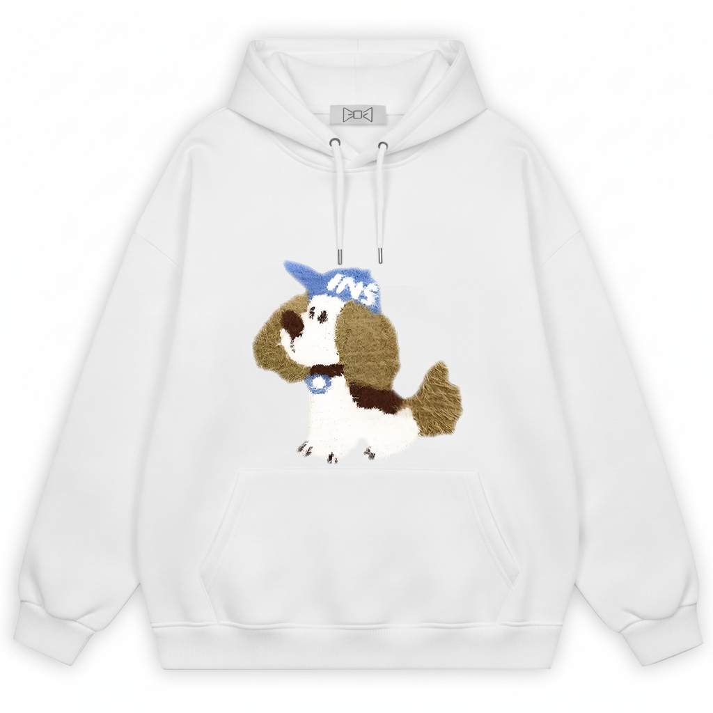 Baseball Puppy Hoodie H1047