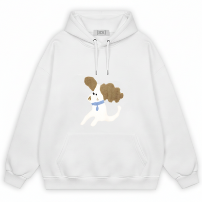Pixel Art Beagle Puppy Hoodie H1036