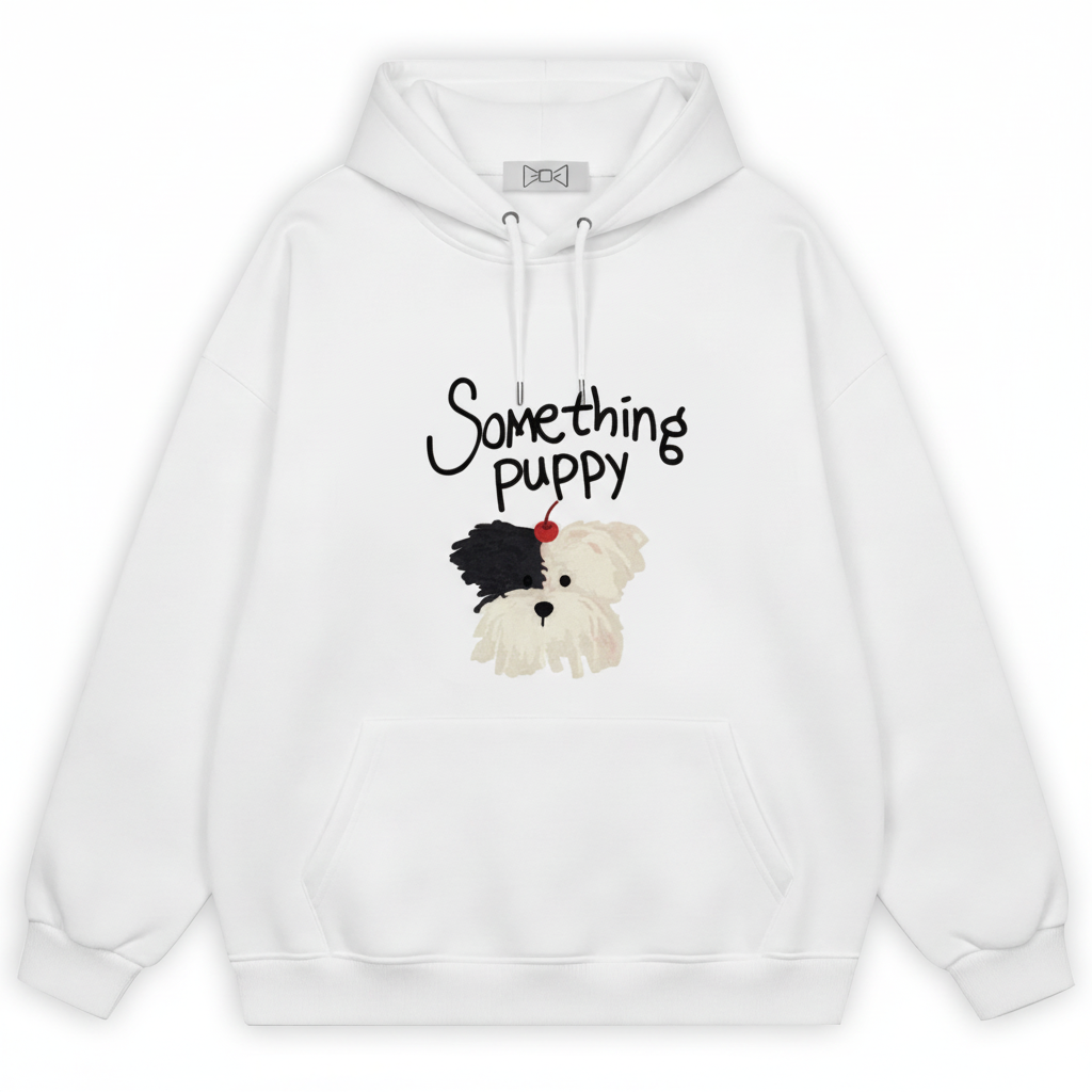 Cute Fluffy Puppy Hoodie H1023