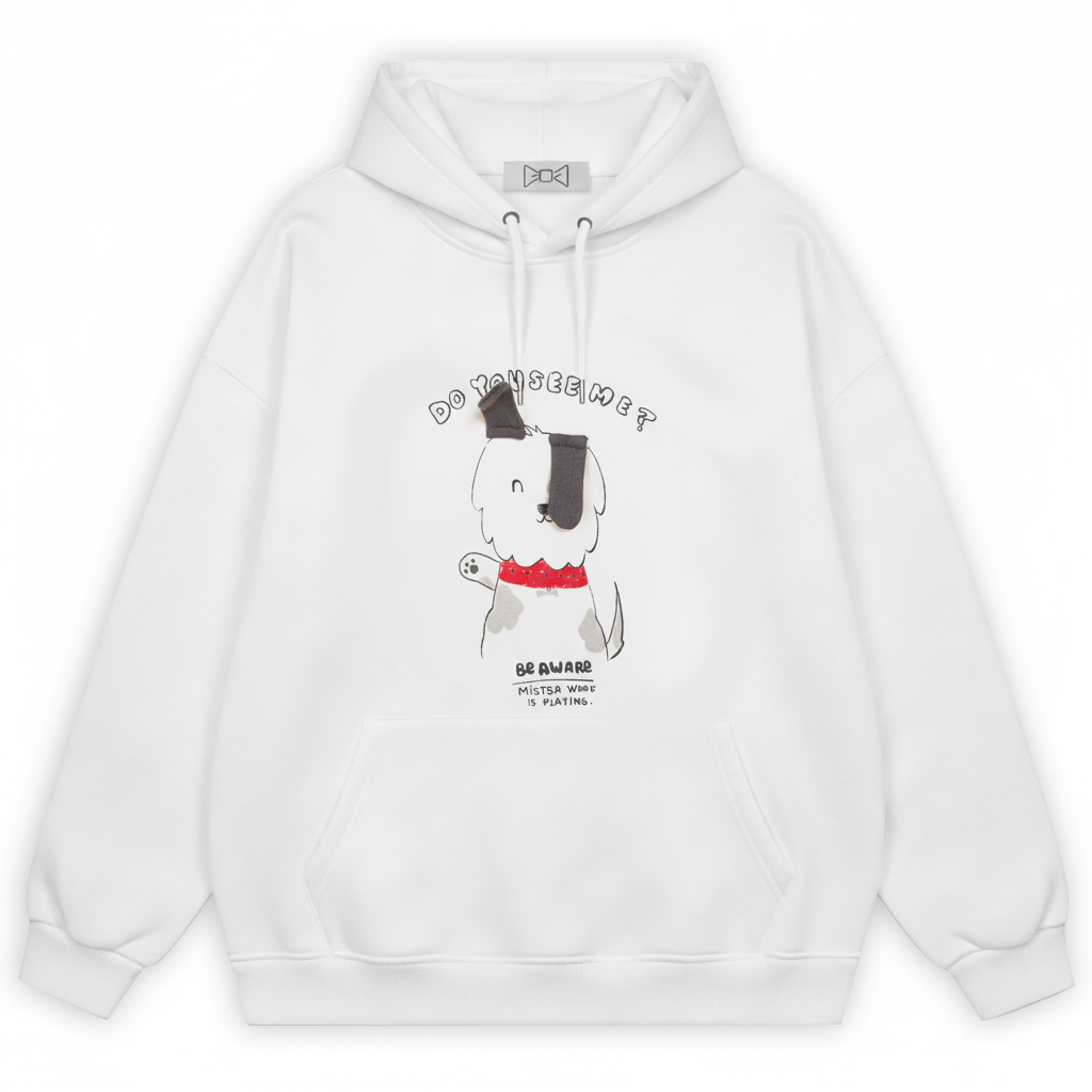 Do You See Me Mister Woof Hoodie H1067