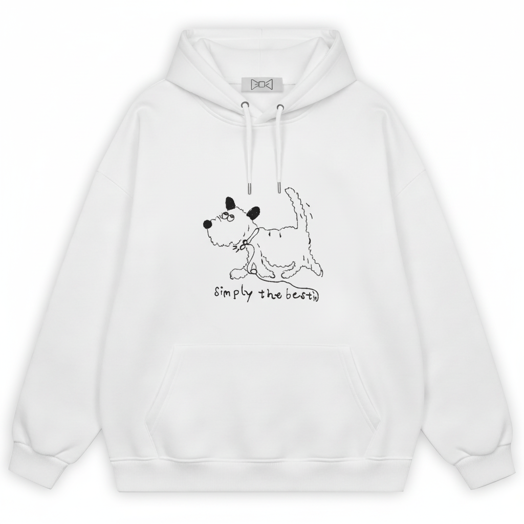 Simply The Best Running Terrier Hoodie H1062