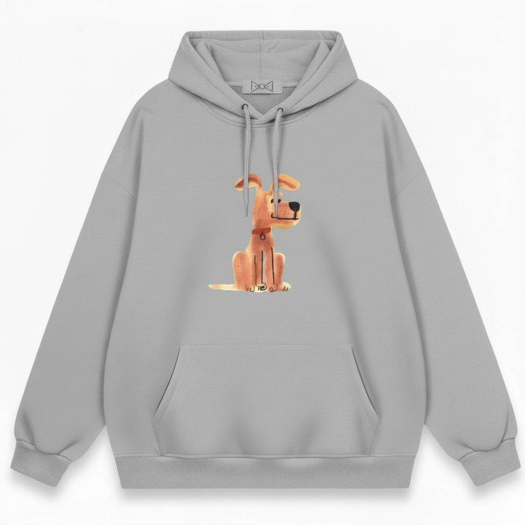 Cute Cartoon Dog Hoodie H1008