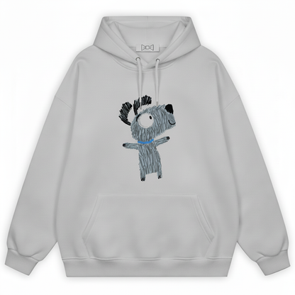 Funny Sketchy Dog Hoodie H1011