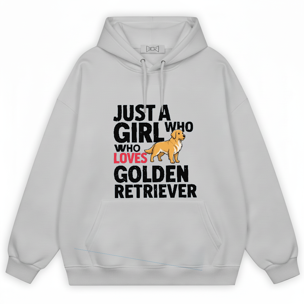 Who Loves Golden Retriever Hoodie H1091