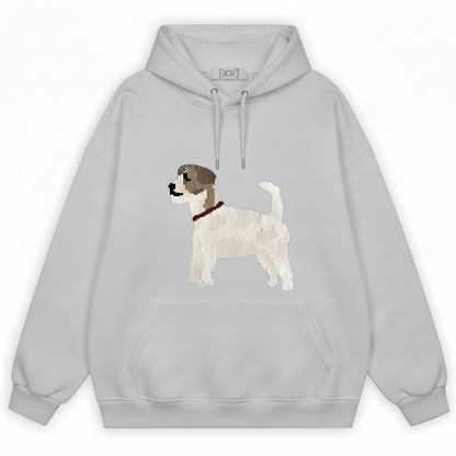 Pixel Art Beagle Dog Hoodie H1034