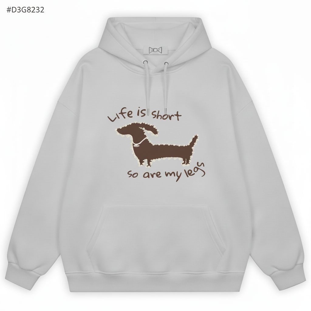 Funny Short Legs Dog Hoodie H1018