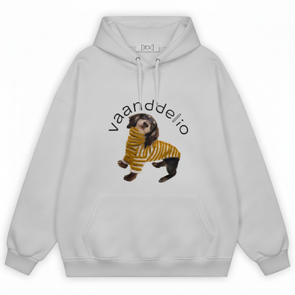 Vaanddelio Dachshund Stripe Sweater Hoodie H1074