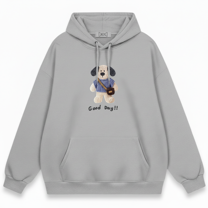 Good Day Dog Graphic Hoodie H1007