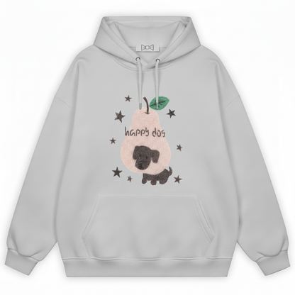 Happy Dog Pear Star Hoodie H1057