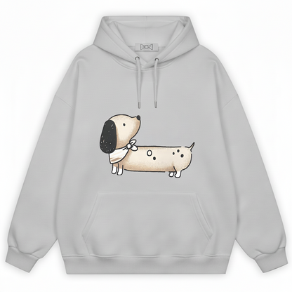 Cute Long Dachshund Dog Hoodie H1037