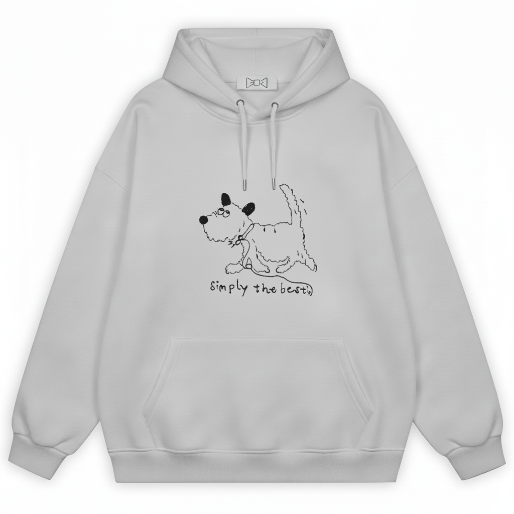 Simply The Best Running Terrier Hoodie H1062