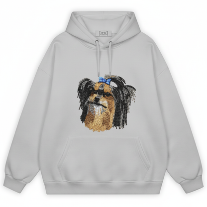 Yorkie Cute Dog Hoodie H1013