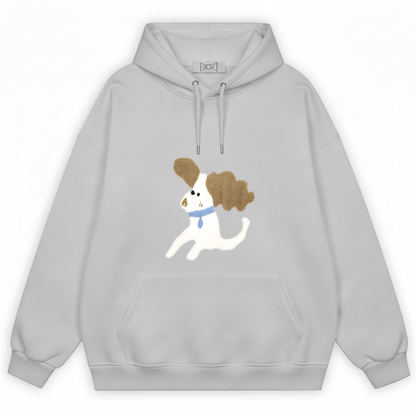 Pixel Art Beagle Puppy Hoodie H1036