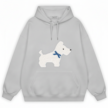 Fluffy Westie Hoodie H1048