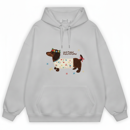Sweater Dachshund Hoodie H1038