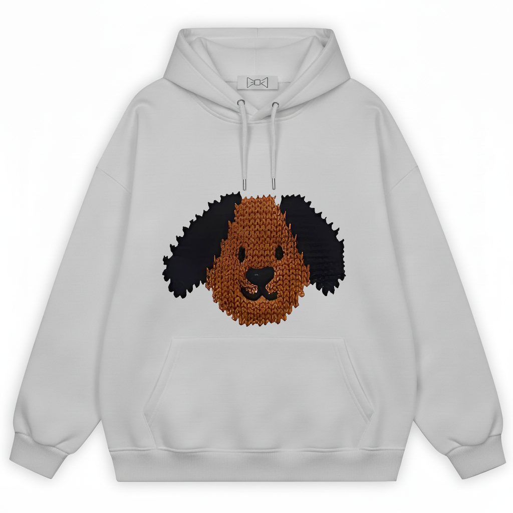 Pixel Art Dog Hoodie H1028