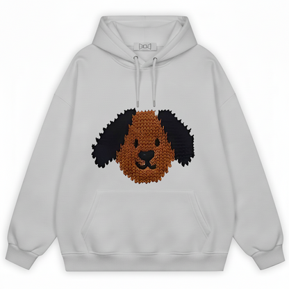 Pixel Art Dog Hoodie H1028