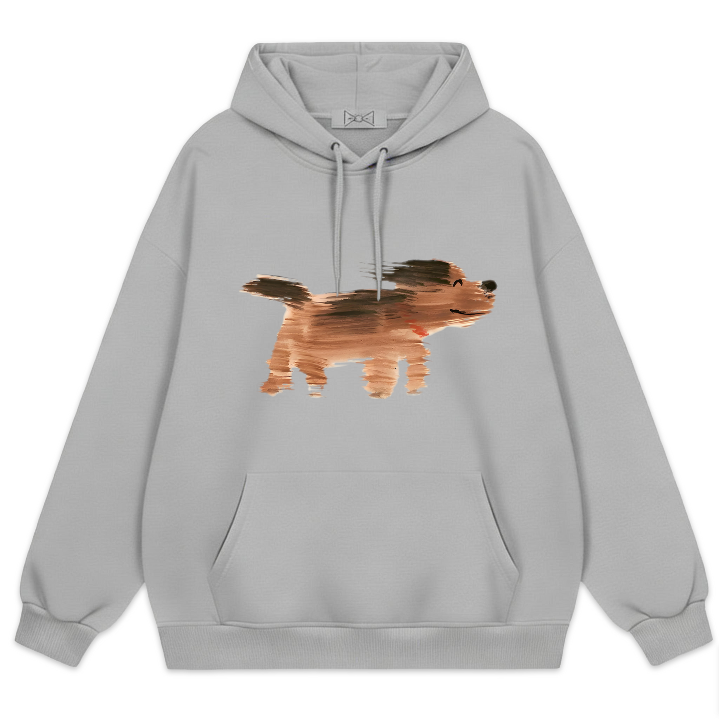 Retro Glitch Corgi Hoodie Retro H1010