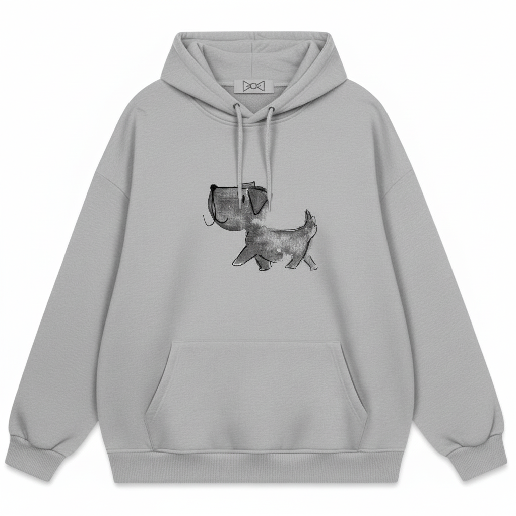 Watercolor Dachshund Graphic Hoodie H1005