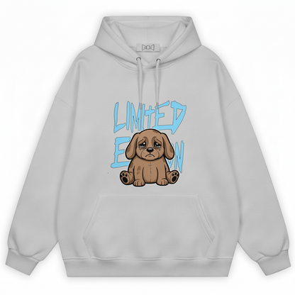 Limited Edition Crying Puppy Graffiti Graphic Hoodie H1085
