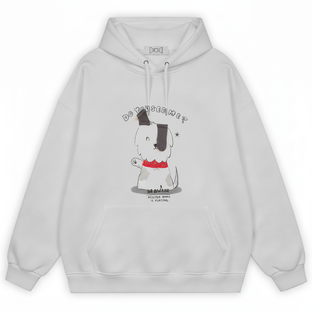 Do You See Me Mister Woof Hoodie H1067