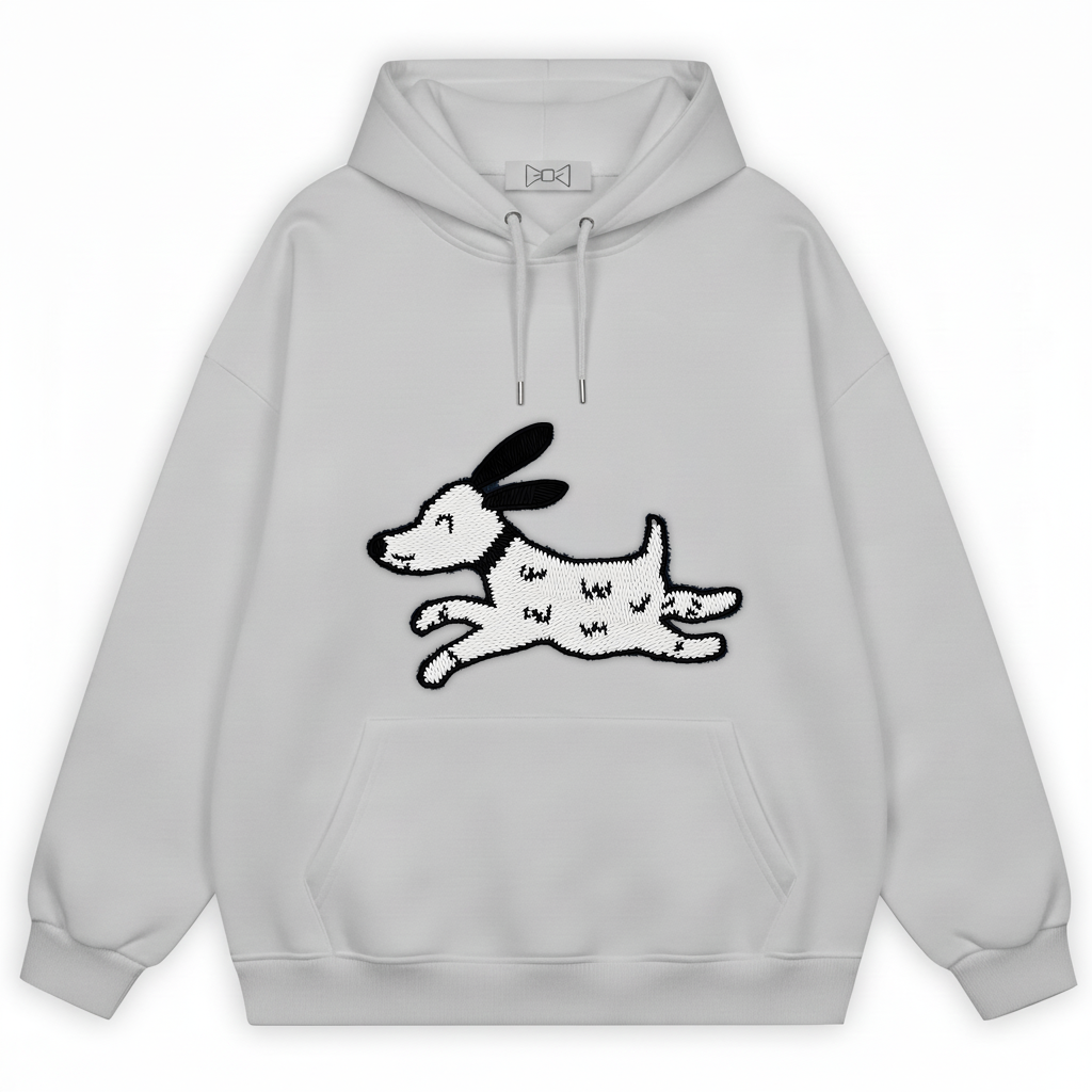 Running Spotty Dog Hoodie H1052
