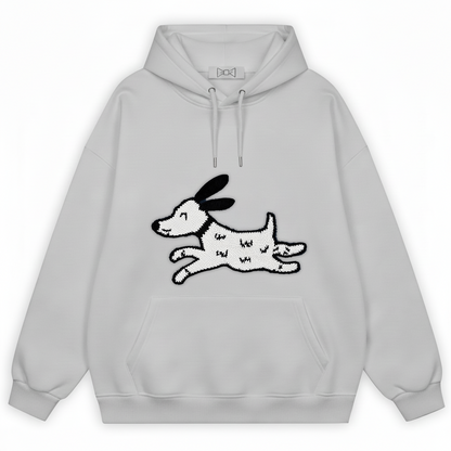 Running Spotty Dog Hoodie H1052