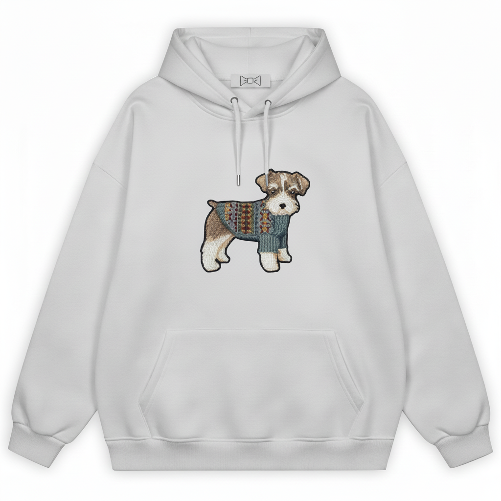 Cocker Spaniel Patchwork Hoodie H1030